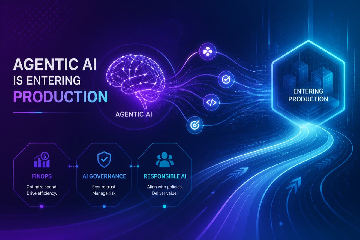 Agentic AI Is Entering Production, and CTOs Are Being Forced Into FinOps, Reliability, and Governance