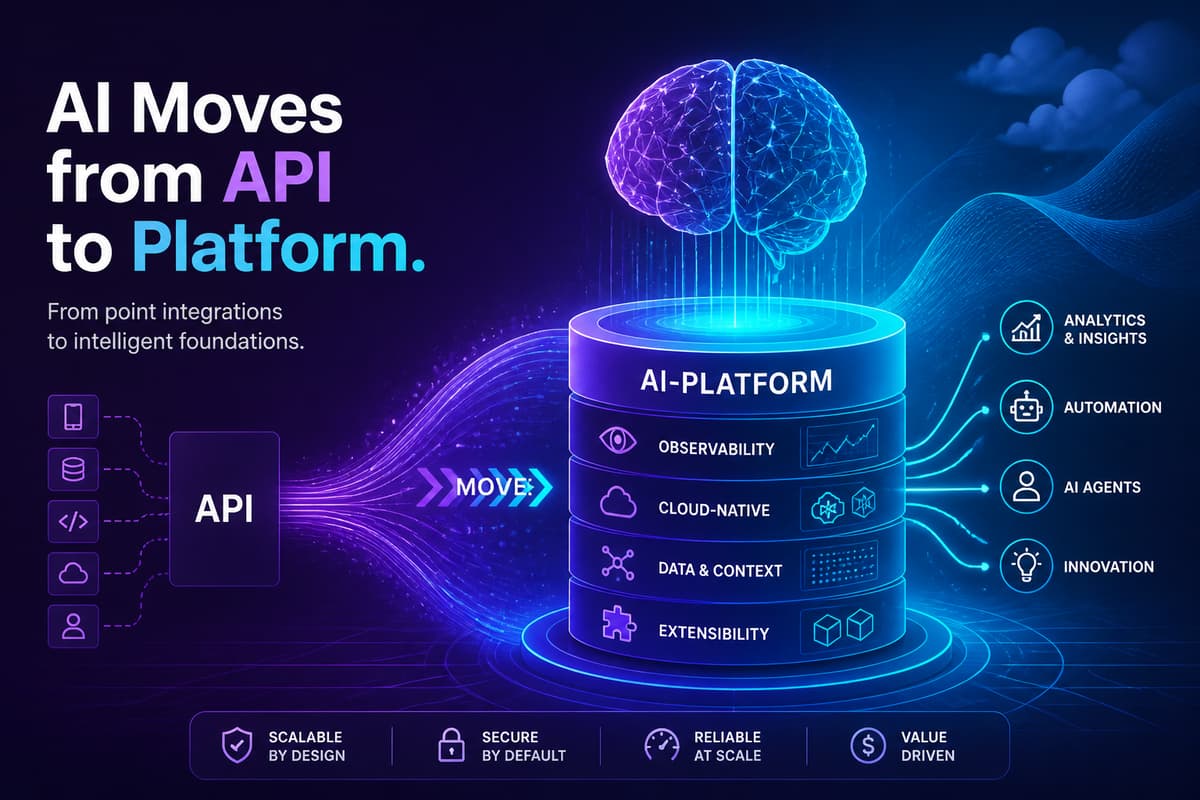 AI Moves from API to Platform: Cloud-Native Foundations, Telemetry, and In-House Serving Become the Differentiator