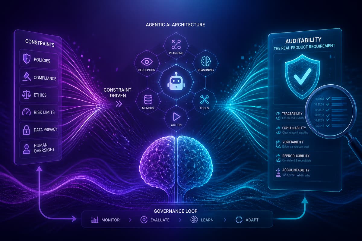 Constraint-Driven Agentic AI: Why Auditability Is Becoming the Real Product Requirement