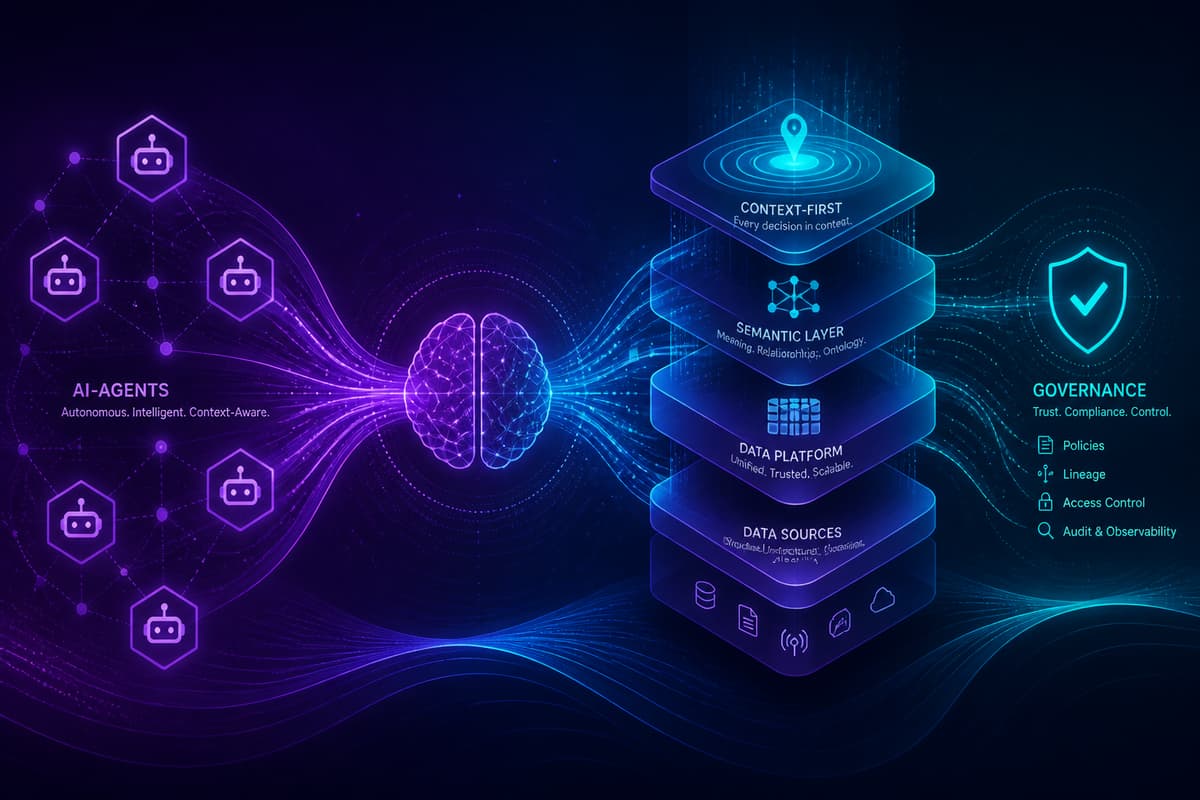 Context-First AI Platforms: Why Semantic Layers, Token Economics, and Watermarking Are Converging