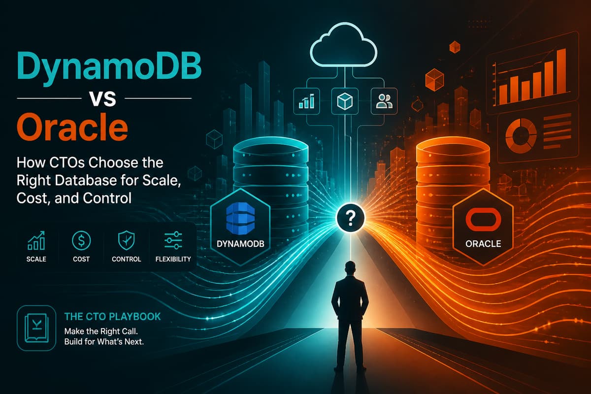 DynamoDB vs Oracle: How CTOs Choose the Right Database for Scale, Cost, and Control
