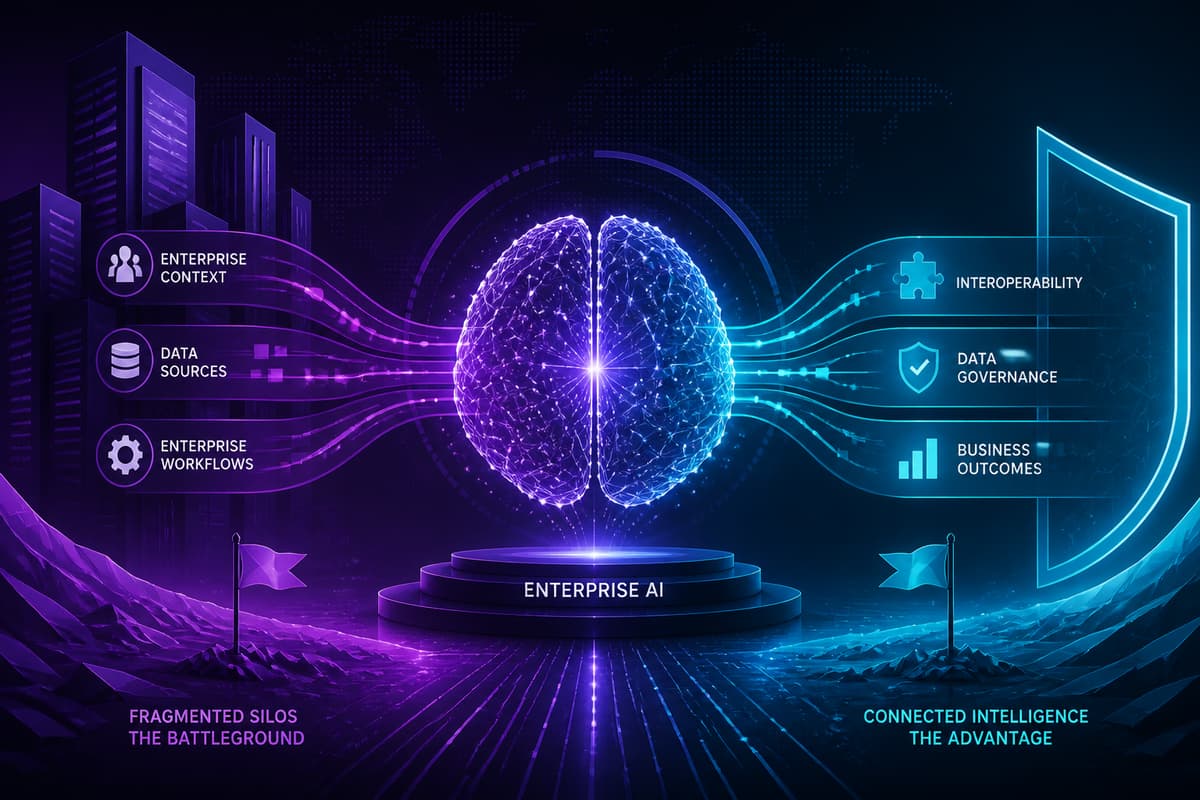 The New Enterprise AI Battleground: Context Planes, Interoperability, and Agent-Speed Guardrails