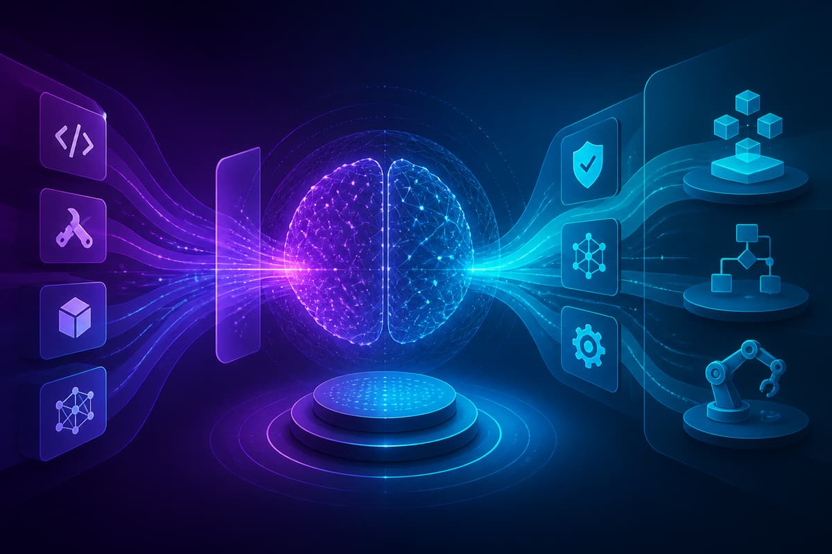 From AI Tools to an AI Operating Model: Outcomes, Guardrails, and Workflow Automation