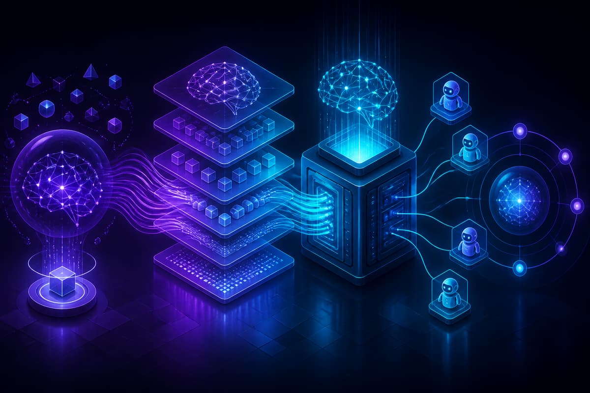 From LLM Experiments to Operated Agent Stacks: Context Layers, In-House Serving, and OTEL-Native AI