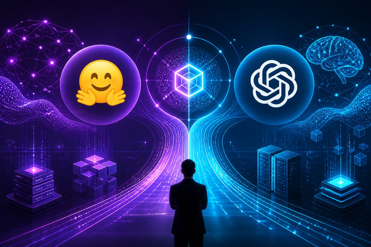 Hugging Face vs OpenAI API: A CTO’s decision guide for cost, control, and compliance
