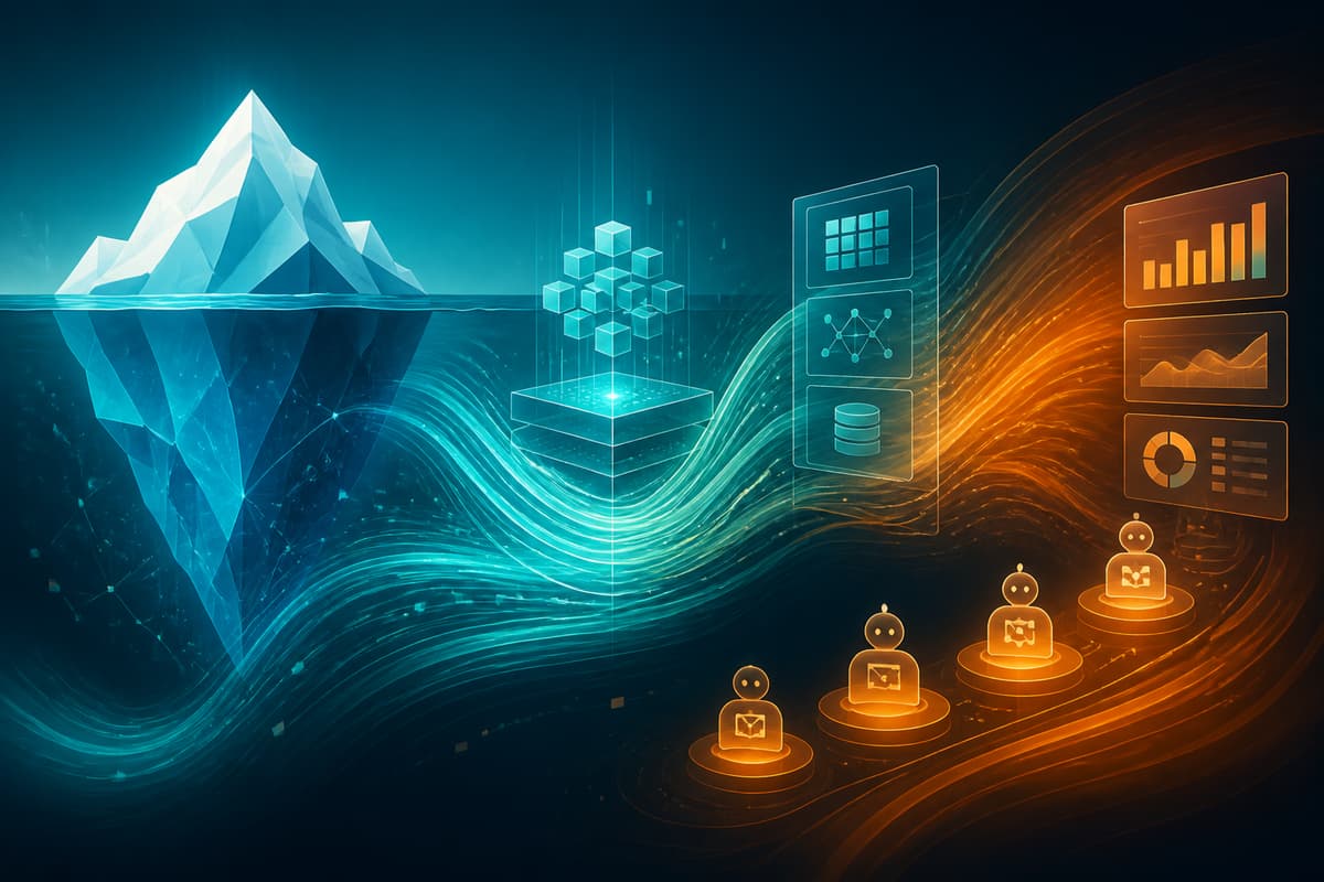 Iceberg REST, Zero-Copy, and Data-Native Agents: The New Enterprise Data Control Plane