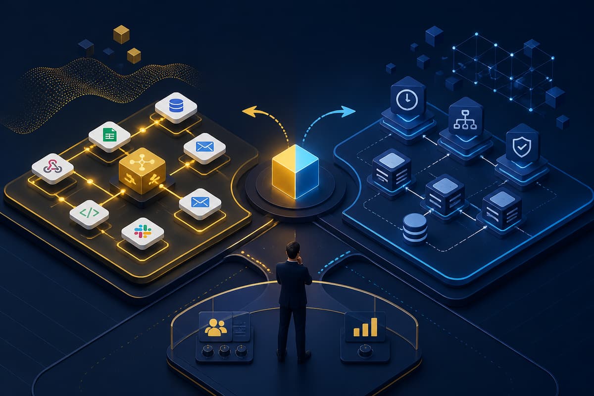 n8n vs Temporal: choosing between business automation and durable execution