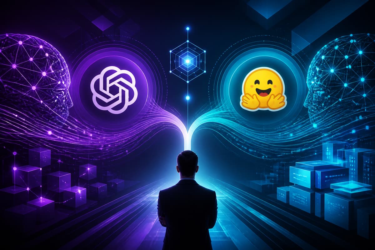 OpenAI API vs Hugging Face: A CTO’s decision guide for cost, control, and speed